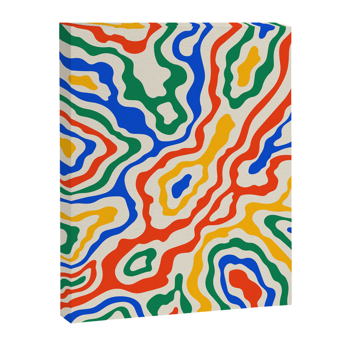 Electric Waves Canvas Print Gallery Image 1