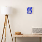Electrik Blue Ferns: Matisse Edition Canvas Print Gallery Image 2
