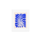 Electrik Blue Ferns: Matisse Edition Art Print Gallery Image 1