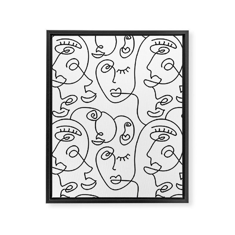 Emotions Framed Canvas Print Gallery Image 6