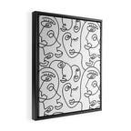 Emotions Framed Canvas Print Gallery Image 2