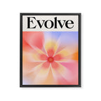 Evolve: Gradient Series 02 Framed Canvas Print Gallery Image 6