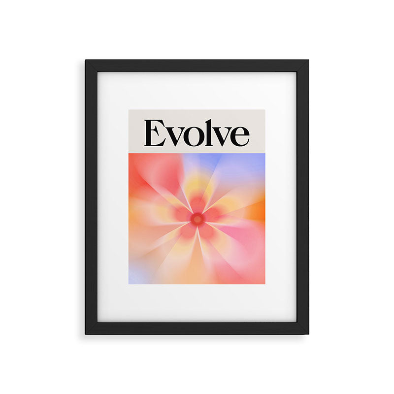 Evolve: Gradient Series 02 Framed Art Print Gallery Image 5