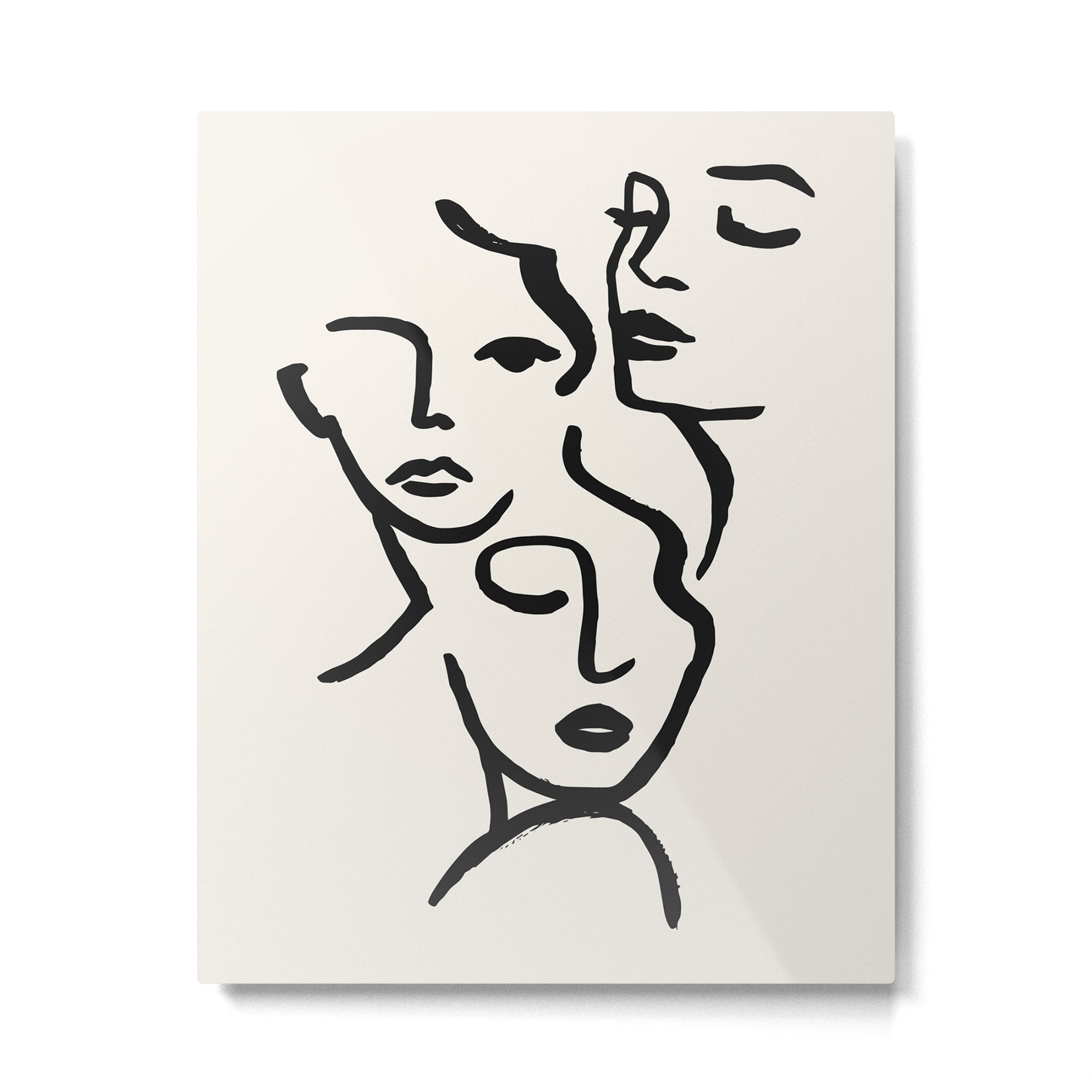 Faces Metal Print Gallery Image 4