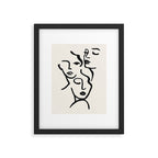 Faces Framed Art Print Gallery Image 5