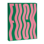 Favorite Word: Tropical Wavy Edition Canvas Print Gallery Image 8