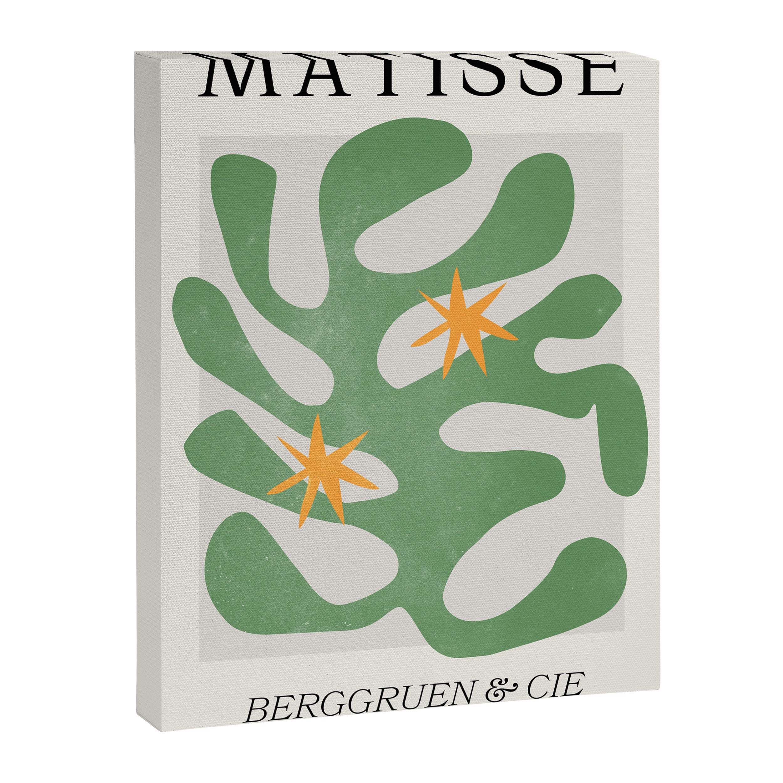 Fern Green Leaf: Matisse Series 01 | Mid-Century Edition Canvas Print Gallery Image 6