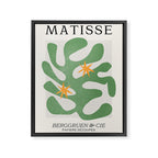 Fern Green Leaf: Matisse Series 01 | Mid-Century Edition Framed Canvas Print Gallery Image 6