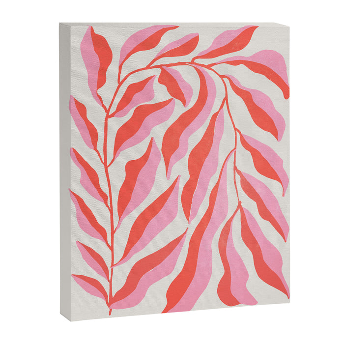 Ferns: Peach Matisse Edition Canvas Print Gallery Image 1