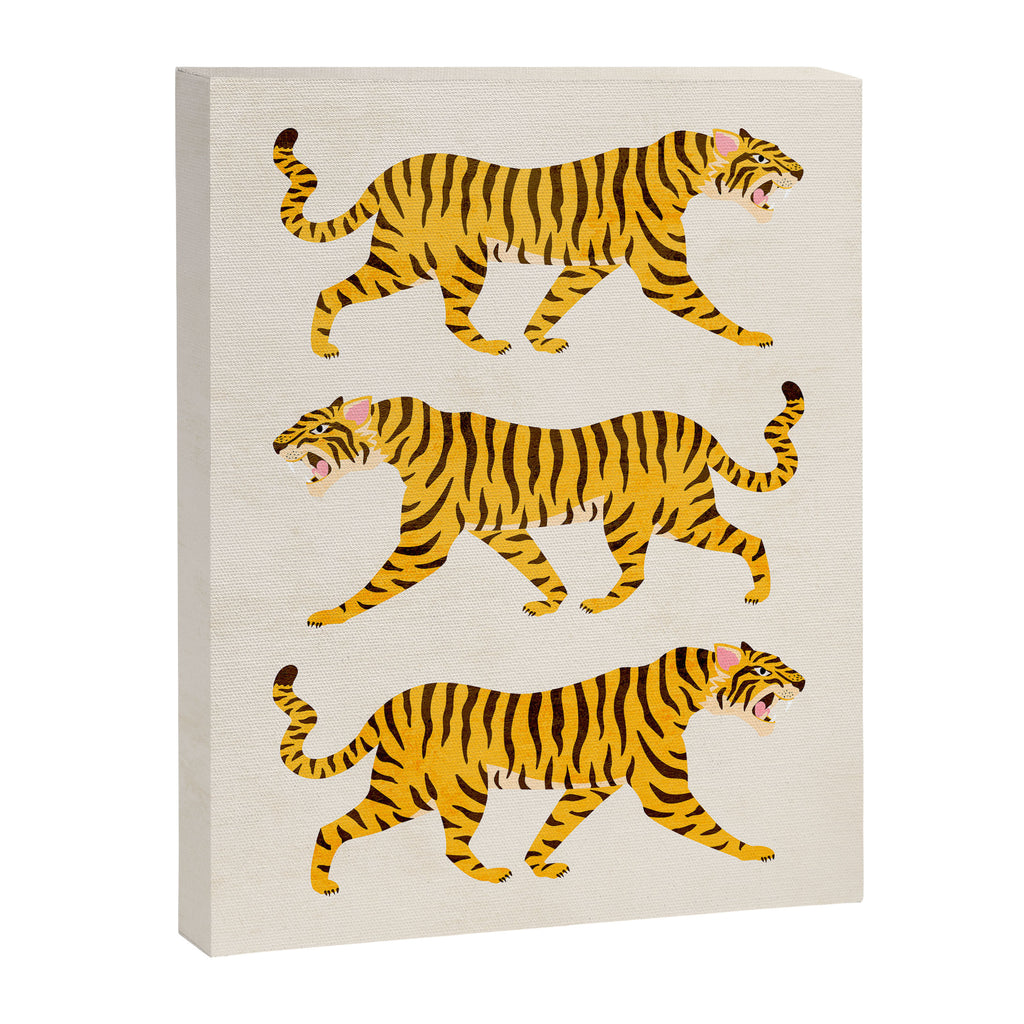 Fierce: Golden Tiger Edition Canvas Print Gallery Image 6
