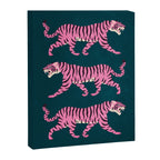 Fierce: Night Race Pink Tiger Edition Canvas Print Gallery Image 6