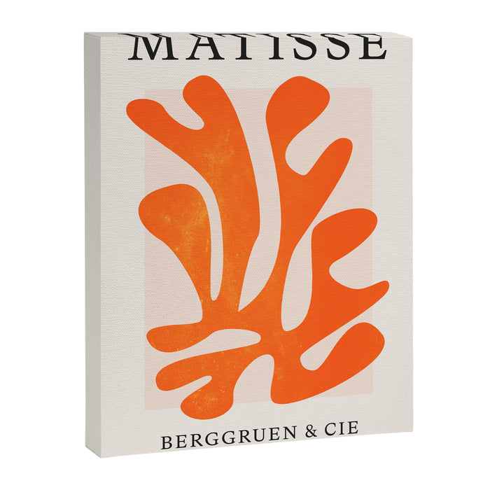Flamingo: Matisse Color Series IV | Mid-Century Edition Canvas Print Gallery Image 1