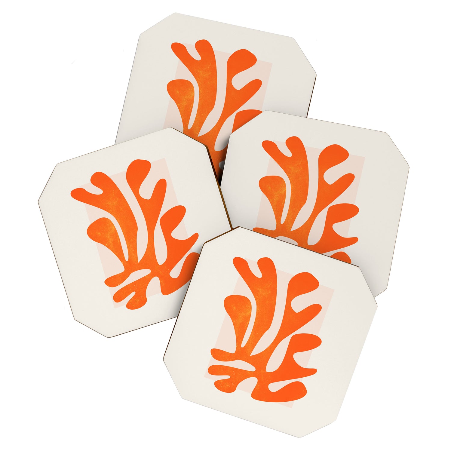 Flamingo: Matisse Color Series IV | Mid-Century Edition Coaster Gallery Image 1