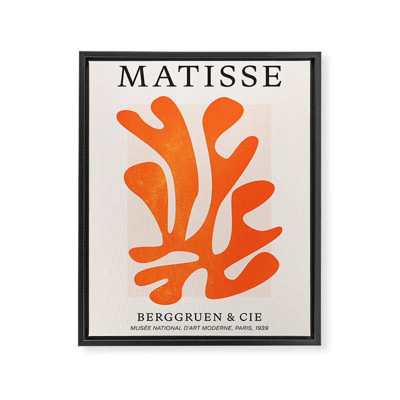Flamingo: Matisse Color Series IV | Mid-Century Edition Framed Canvas Print Gallery Image 6
