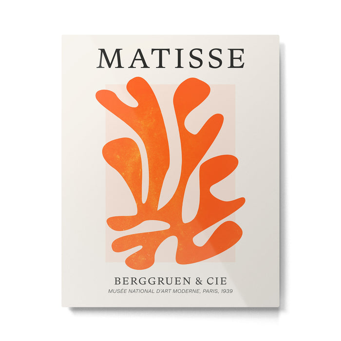 Flamingo: Matisse Color Series IV | Mid-Century Edition Metal Print Gallery Image 1