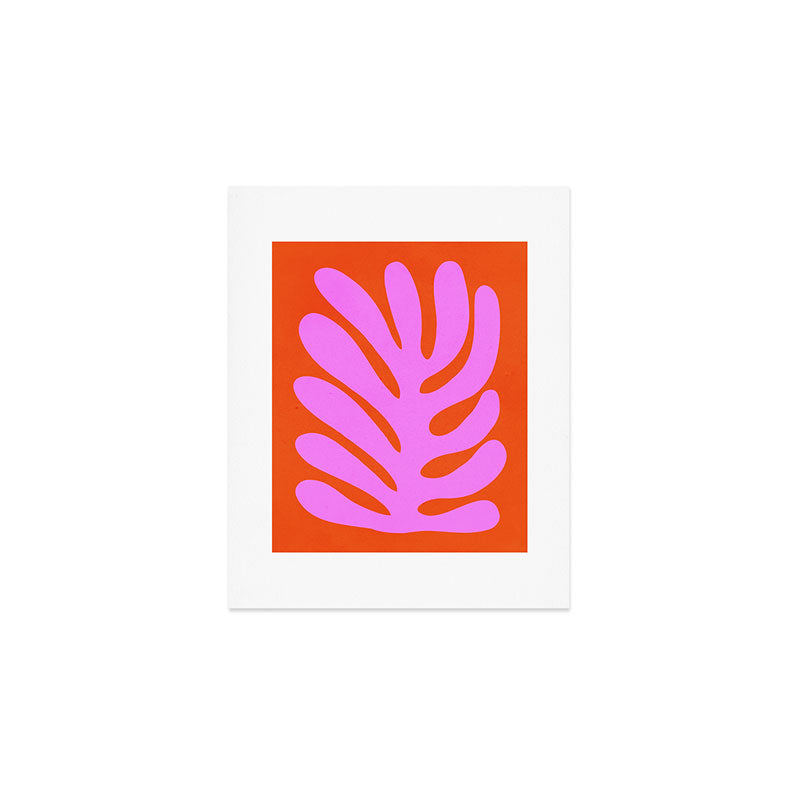 Flamingo & Orioles: Matisse Paper Cutouts 10 Art Print Gallery Image 1