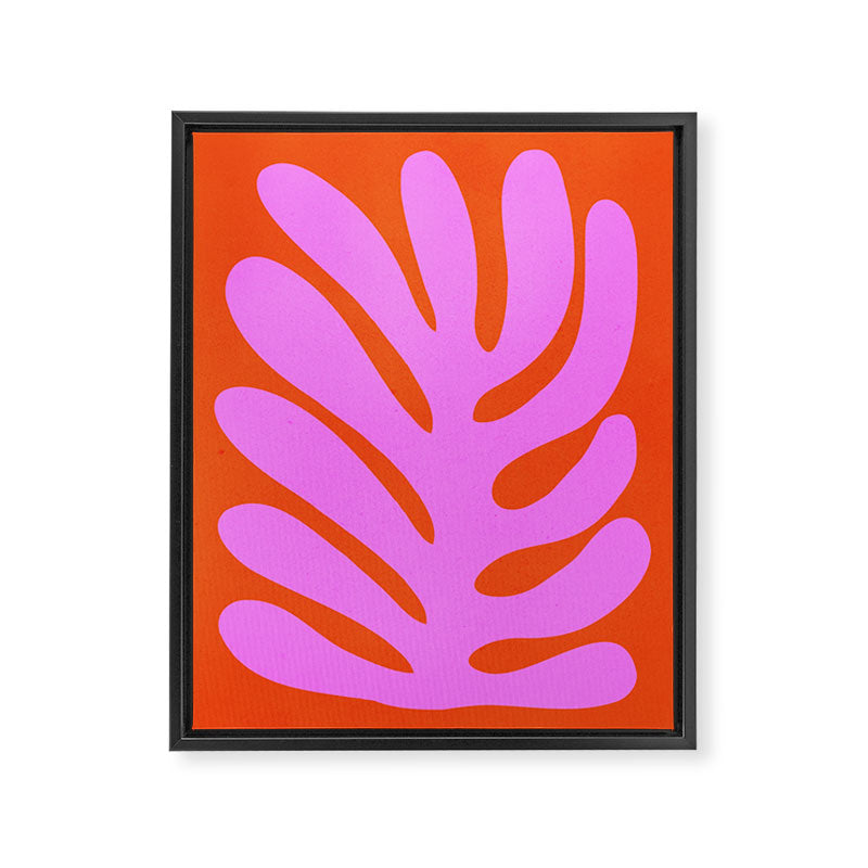 Flamingo & Orioles: Matisse Paper Cutouts 10 Framed Canvas Print Gallery Image 6