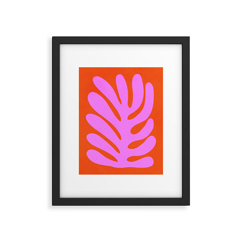 Flamingo & Orioles: Matisse Paper Cutouts 10 Framed Art Print Gallery Image 5