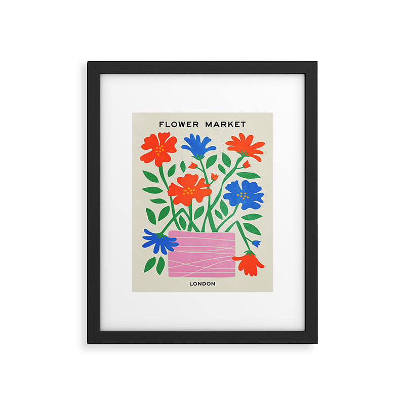 Flower Market 01: London Framed Art Print Gallery Image 5
