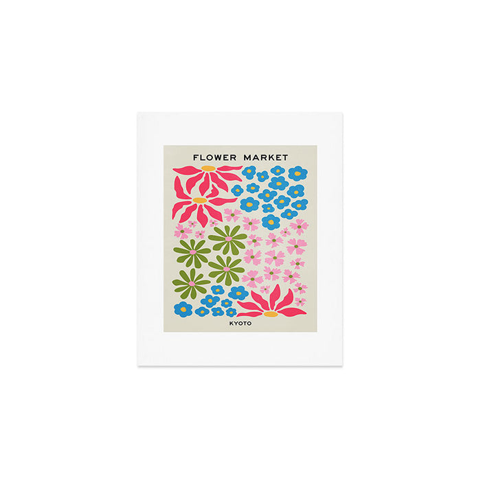 Flower Market 02: Kyoto Art Print Gallery Image 1