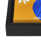 Flower Market 02: Los Angeles | Color Series Framed Canvas Print Gallery Image 3