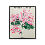 Flower Market 03: Tokyo Framed Canvas Print Gallery Image 6