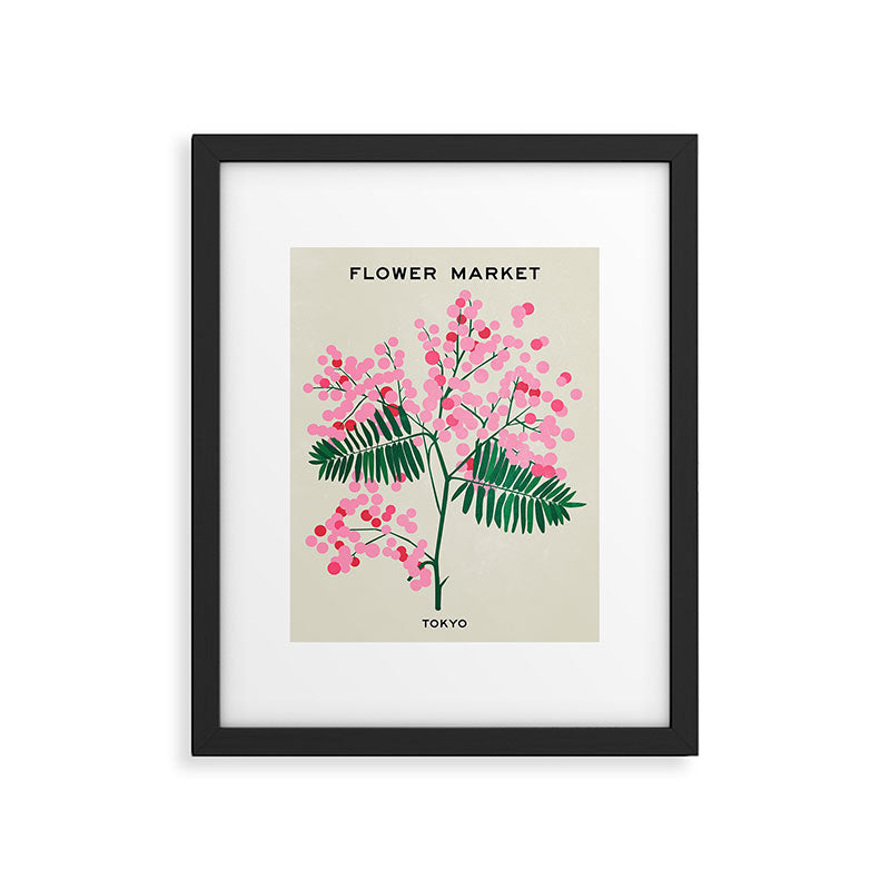Flower Market 03: Tokyo Framed Art Print Gallery Image 5