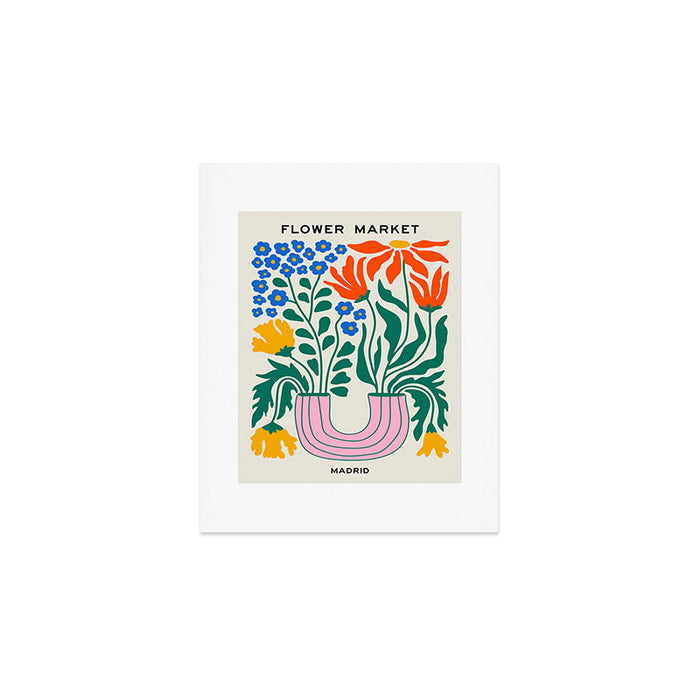 Flower Market 04: Madrid Art Print Gallery Image 1
