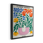 Flower Market 04: Madrid Framed Canvas Print Gallery Image 2