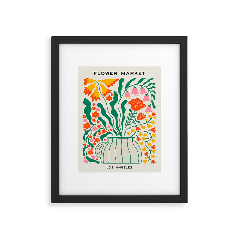 Flower Market 05: Los Angeles Framed Art Print Gallery Image 5