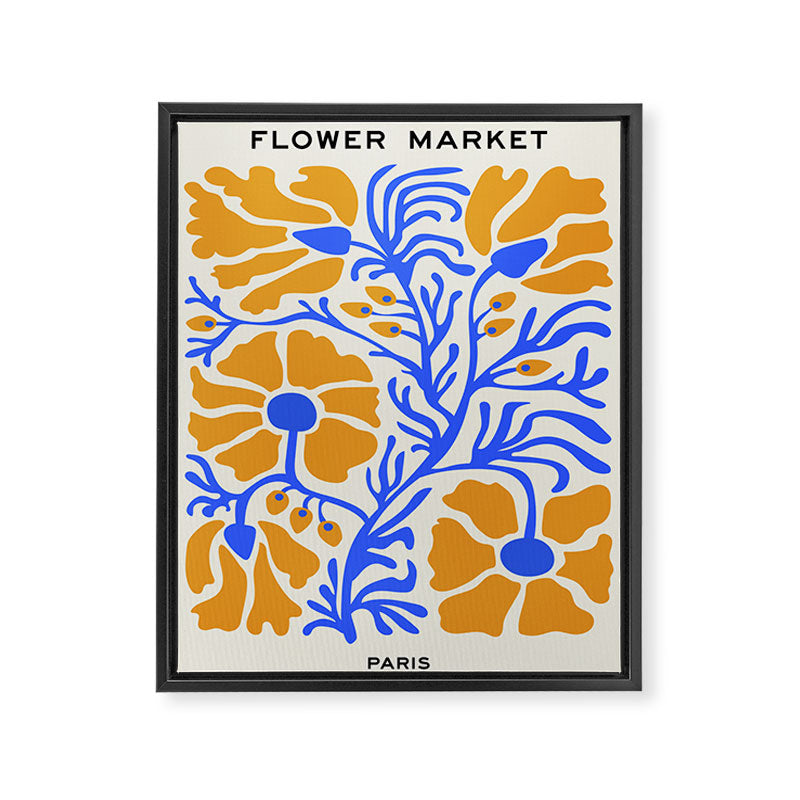 Flower Market 06: Paris Framed Canvas Print Gallery Image 6