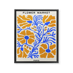 Flower Market 06: Paris Framed Canvas Print Gallery Image 6