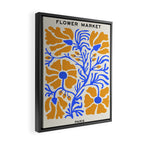 Flower Market 06: Paris Framed Canvas Print Gallery Image 2