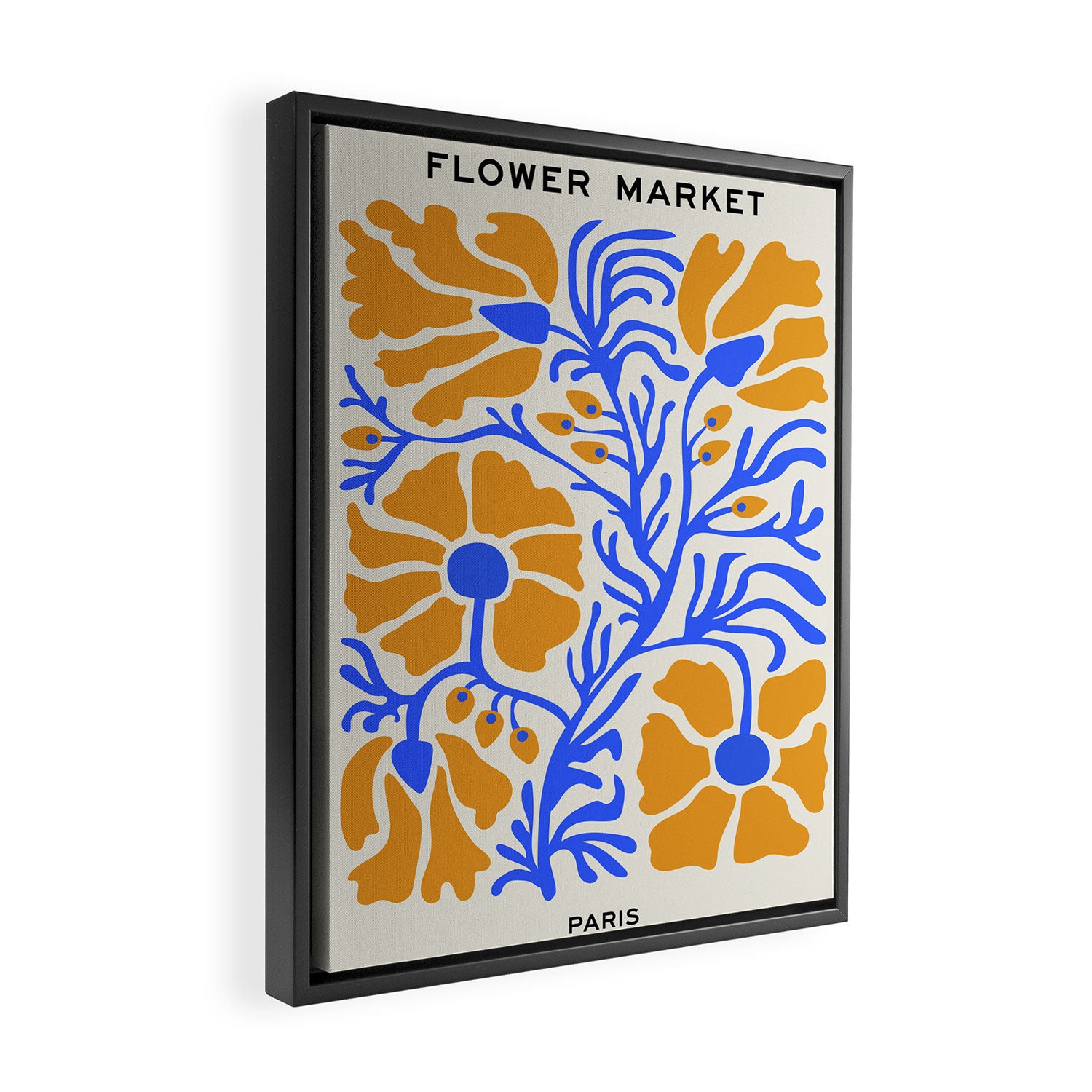 Flower Market 06: Paris Framed Canvas Print Gallery Image 2