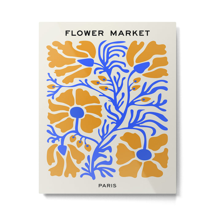 Flower Market 06: Paris Metal Print Gallery Image 1