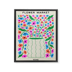 Flower Market 08: Rome Framed Canvas Print Gallery Image 6