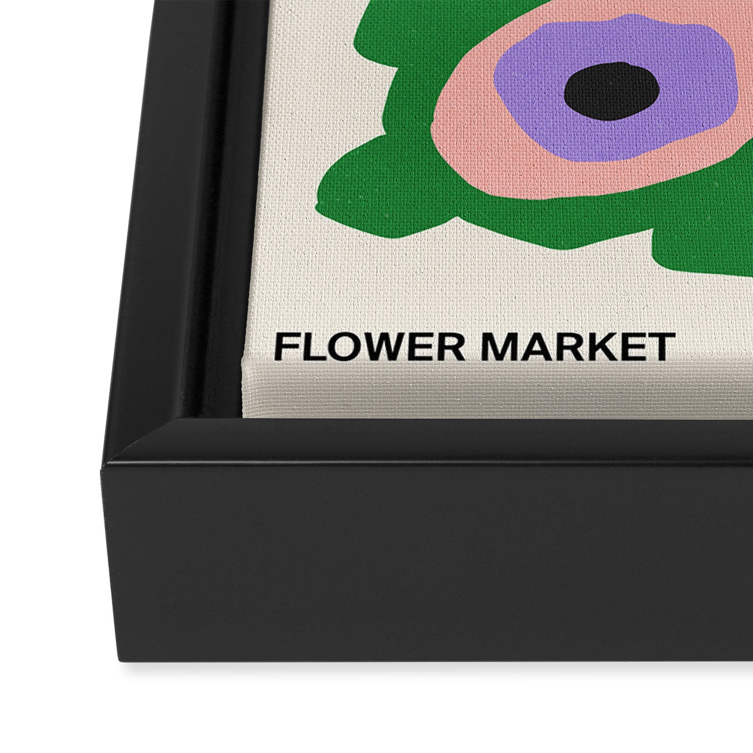 Flower Market I: Paris | Matisse Edition Framed Canvas Print Gallery Image 3
