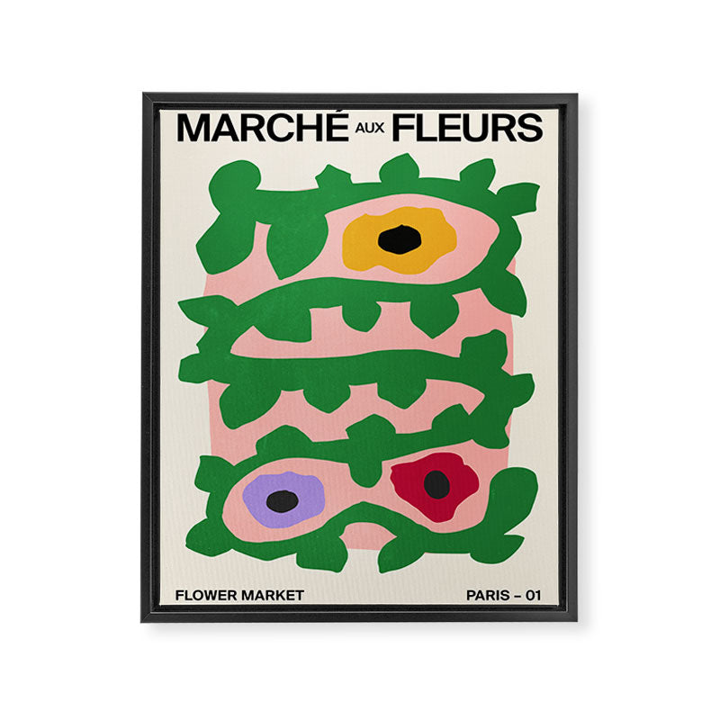 Flower Market I: Paris | Matisse Edition Framed Canvas Print Gallery Image 6