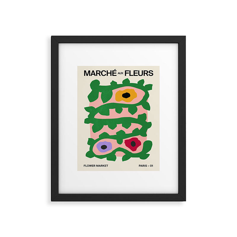 Flower Market I: Paris | Matisse Edition Framed Art Print Gallery Image 5