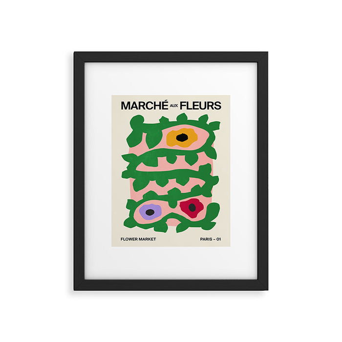 Flower Market I: Paris | Matisse Edition Framed Art Print Gallery Image 1