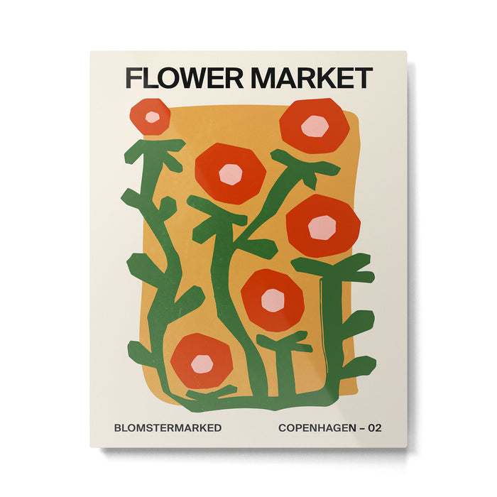 Flower Market II: Copenhagen | Matisse Edition Metal Print Gallery Image 1