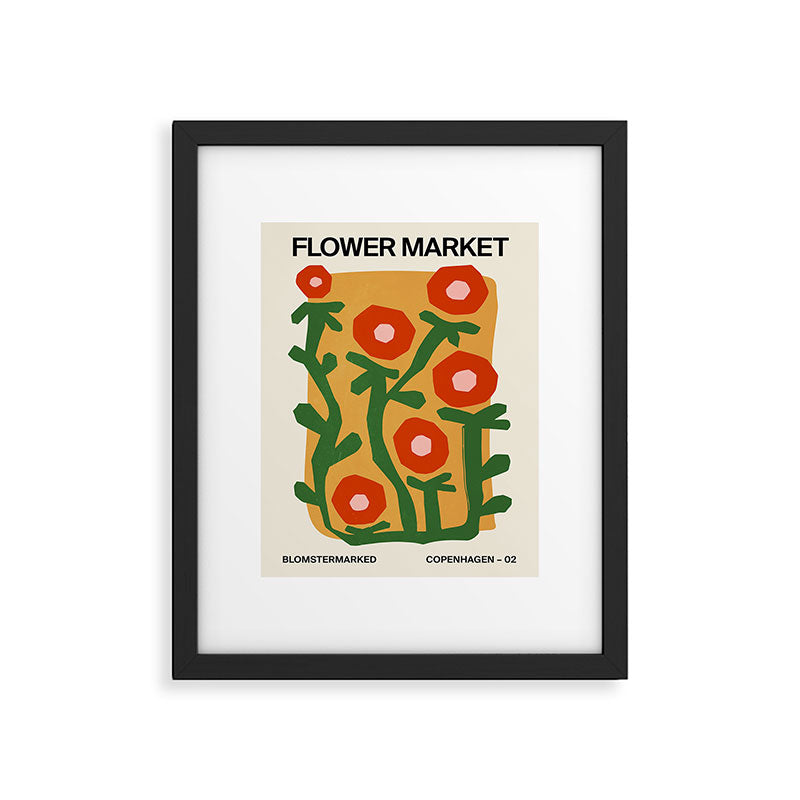 Flower Market II: Copenhagen | Matisse Edition Framed Art Print Gallery Image 4
