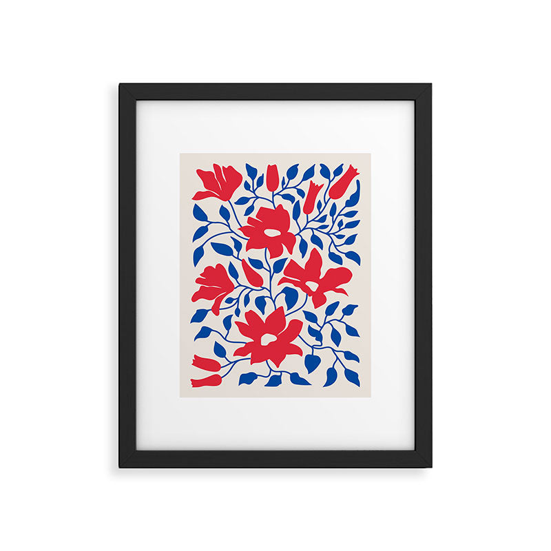 Flowers & Branches: Day Edition Framed Art Print Gallery Image 5