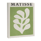 Forest Green Leaf: Matisse Paper Cutouts V Canvas Print Gallery Image 8