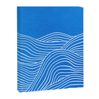 French Blue Ocean Waves Canvas Print Gallery Image 8