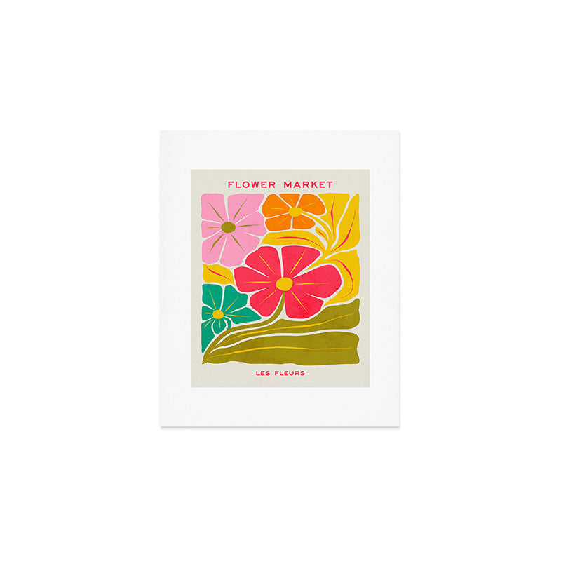 French Bouquet: Les Fleurs | Flower Market 01 | Spring Summer 23 Art Print Gallery Image 1