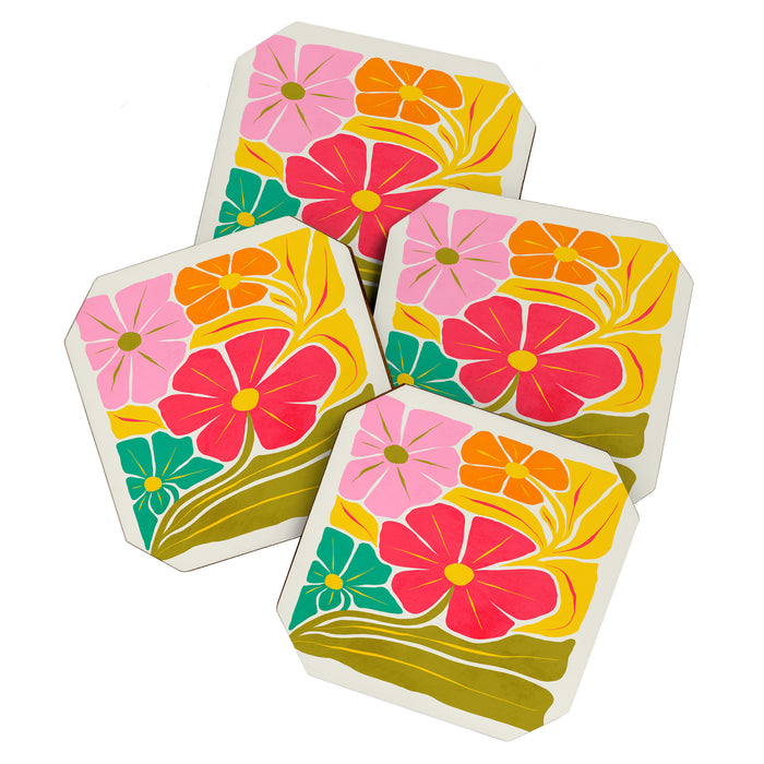 French Bouquet: Les Fleurs | Flower Market 01 | Spring Summer 23 Coaster Gallery Image 1