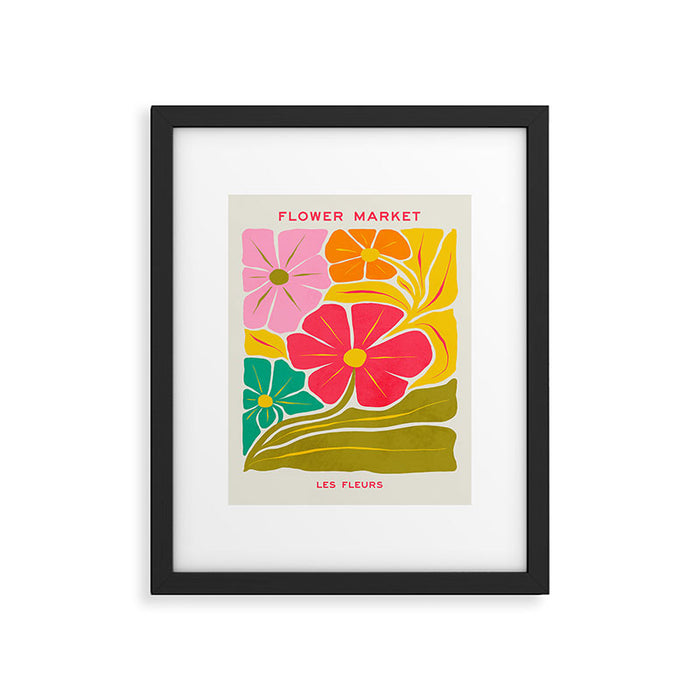 French Bouquet: Les Fleurs | Flower Market 01 | Spring Summer 23 Framed Art Print Gallery Image 1