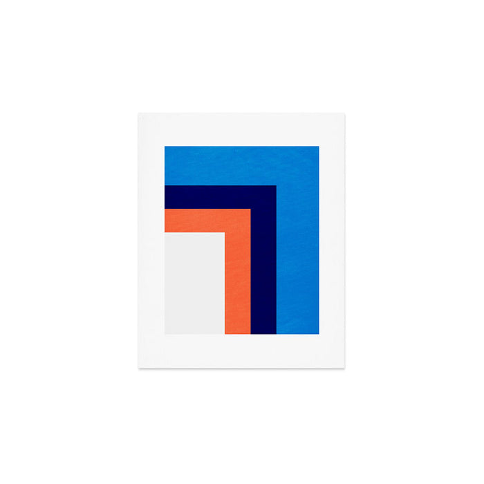French Riviera: Bauhaus Abstraction 01 Art Print Gallery Image 1