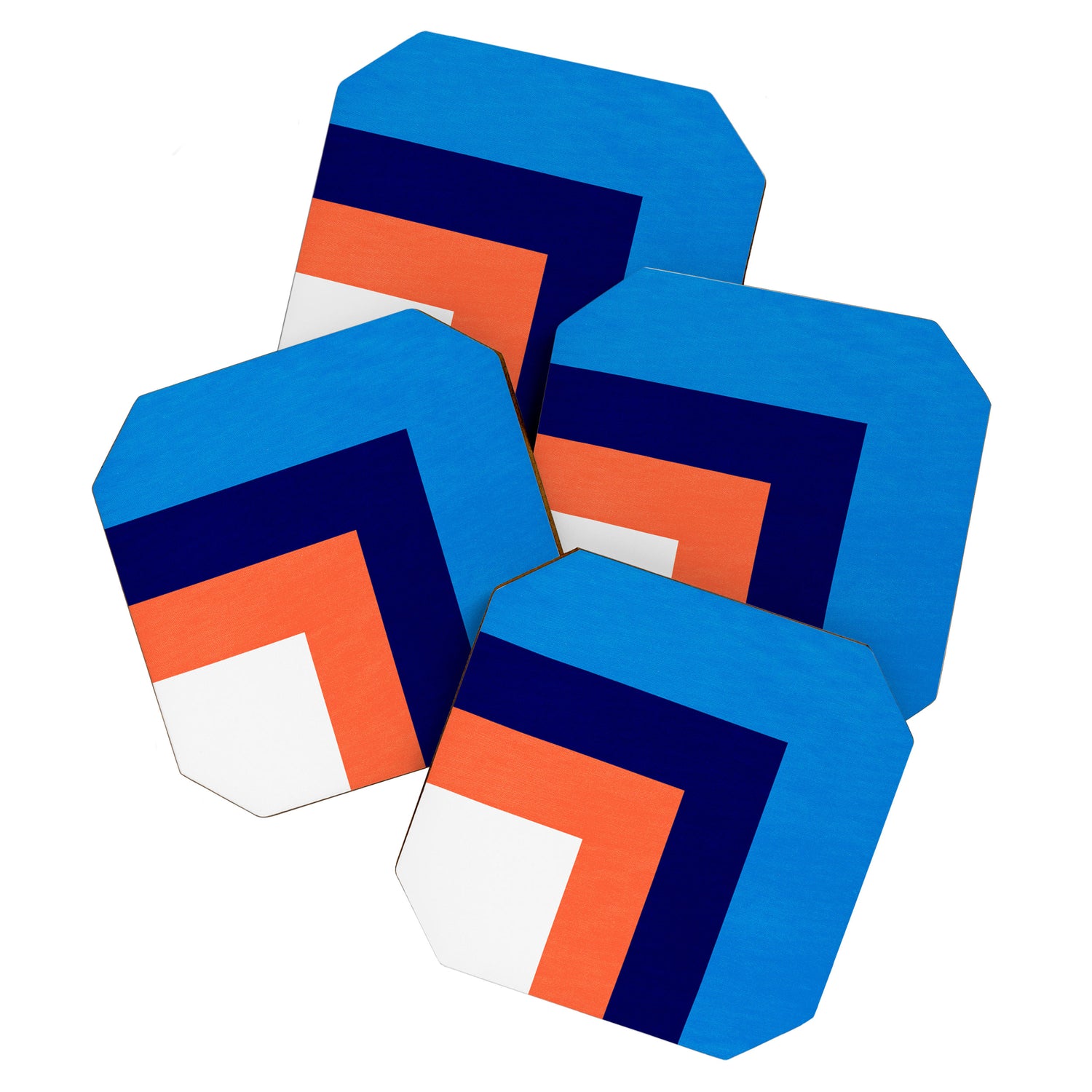 French Riviera: Bauhaus Abstraction 01 Coaster Gallery Image 1